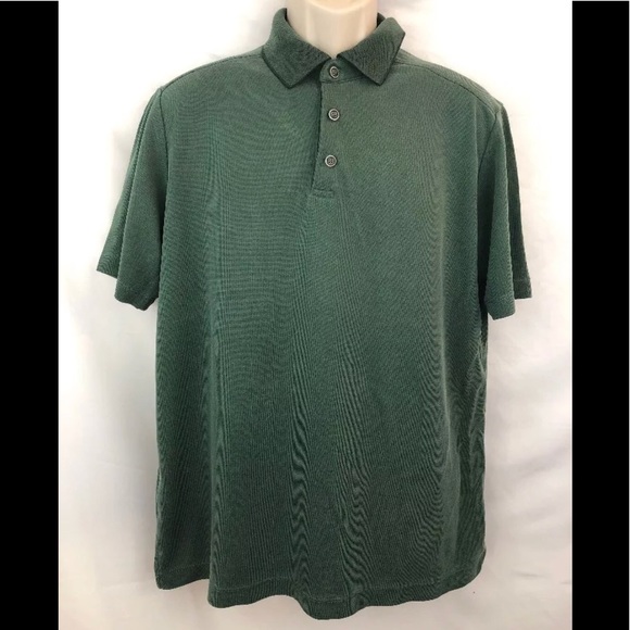 Tommy Bahama Mens Polo Shirt Sz Medium Green - Picture 2 of 8